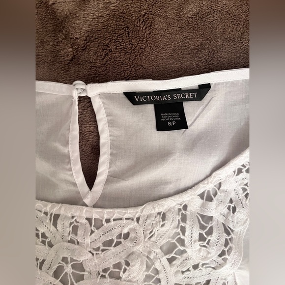 Victoria’s Secret Cotton Lace Blouse size S - Picture 5 of 7